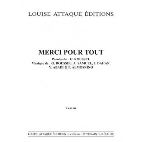 MERCI POUR TOUT