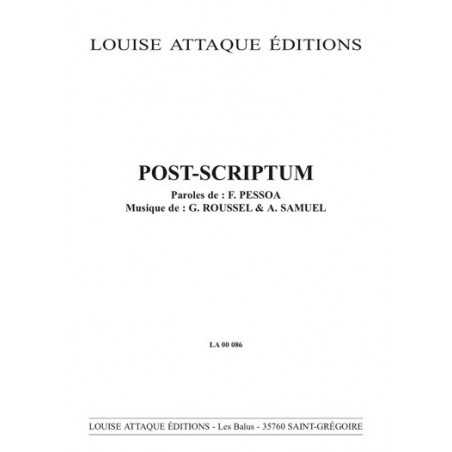 POST-SCRIPTUM