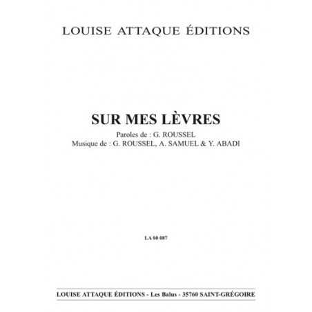 SUR MES LÈVRES