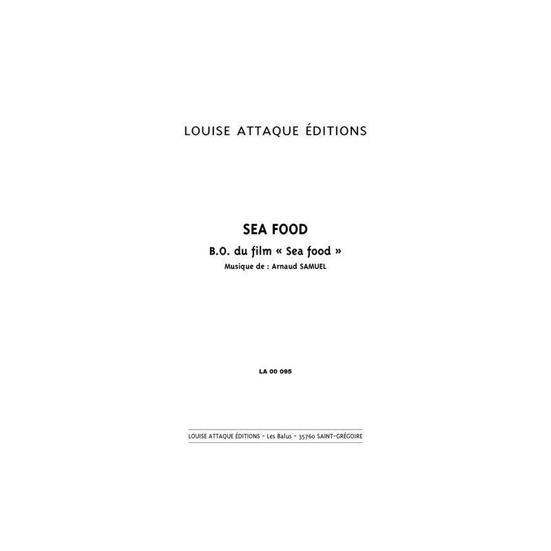 Partition SEA FOOD Arnaud Samuel