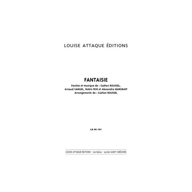 Partition FANTAISIE LOUISE ATTAQUE