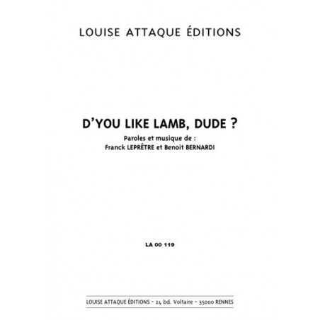 D'YOU LIKE LAMB, DUDE ?