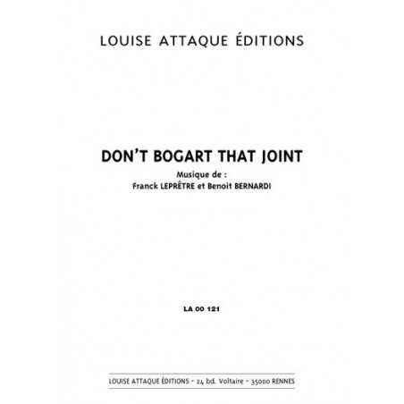 DON'T BOGART THAT JOINT
