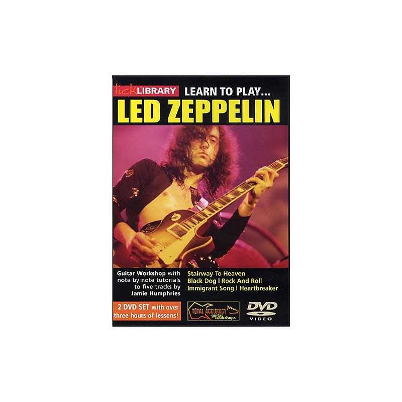 DVD LEARN TO PLAY LED ZEPPELIN