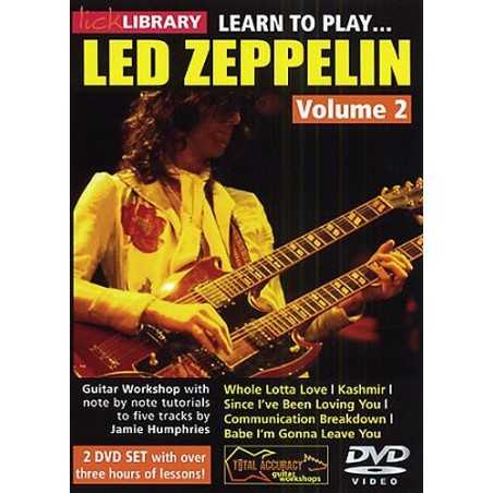 DVD LEARN TO PLAY LED ZEPPELIN VOLUME 2