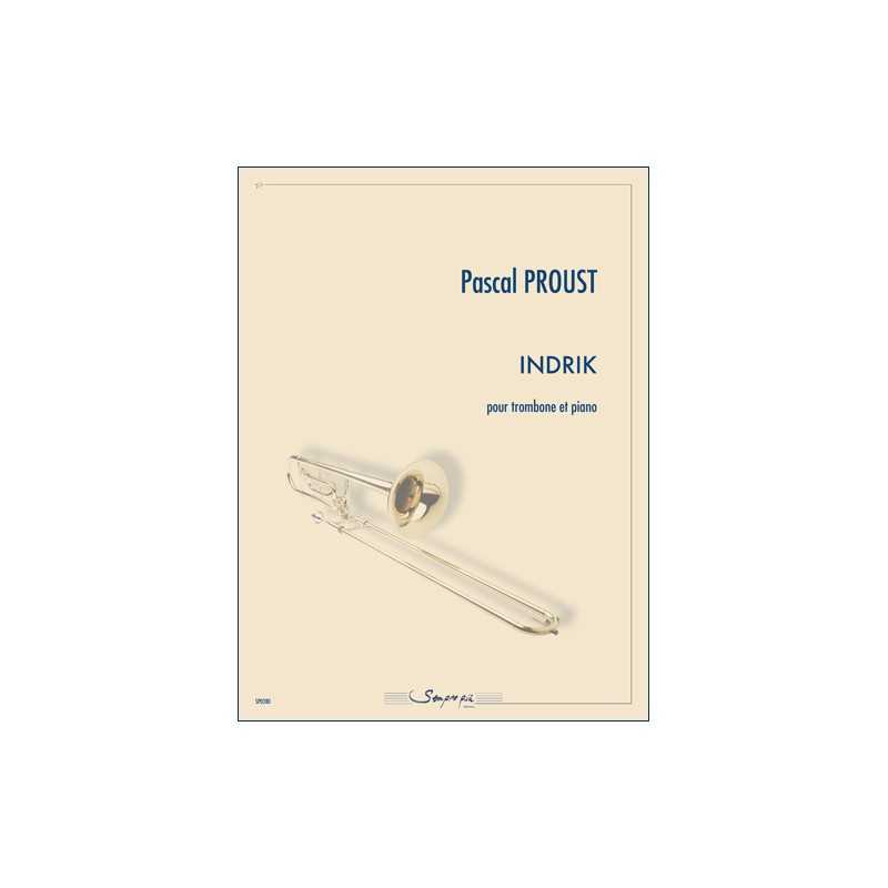 Sheet music INDRIK Pascal Proust