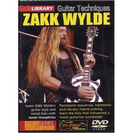 DVD GUITAR TECHNIQUES ZAKK WYLDE