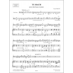 Partition TU-BACH Pascal Proust