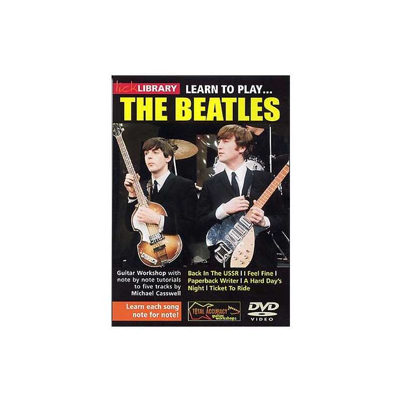 DVD LEARN TO PLAY THE BEATLES