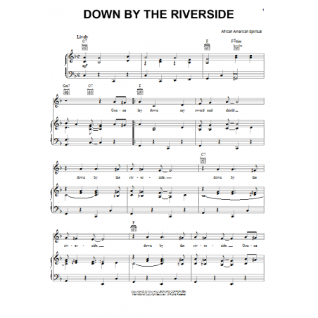 DOWN BY THE RIVERSIDE