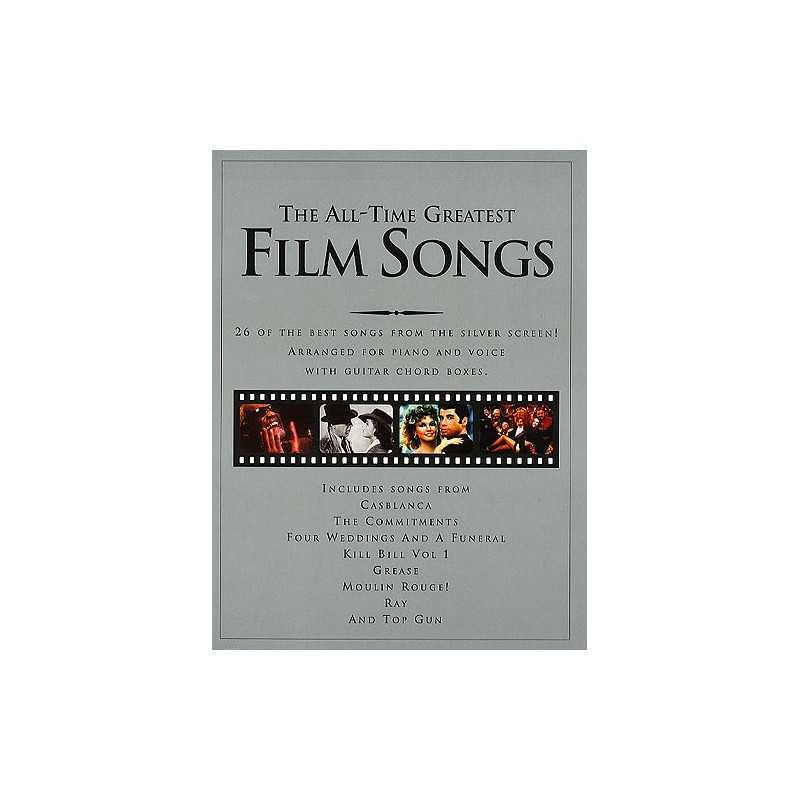 THE ALL-TIME GREATEST FILM SONGS