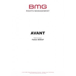 Partition AVANT Fabien BŒUF