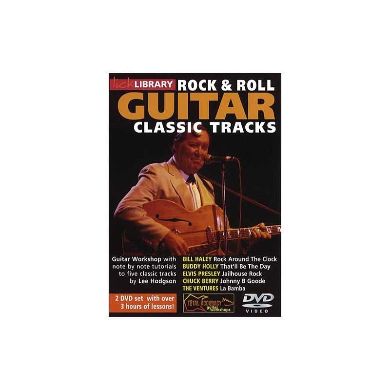 DVD LEARN TO PLAY CLASSIC ROCK AND ROLL TRACKS