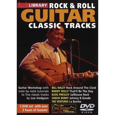 DVD LEARN TO PLAY CLASSIC ROCK AND ROLL TRACKS