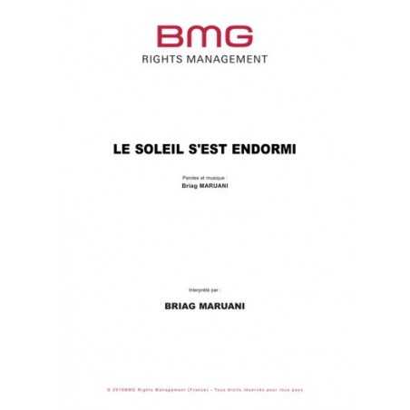 LE SOLEIL S'EST ENDORMI
