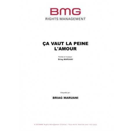 ÇA VAUT LA PEINE L'AMOUR