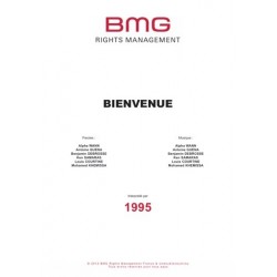 Partition BIENVENUE 1995