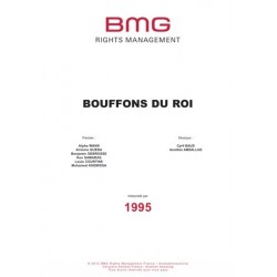 Partition BOUFFONS DU ROI 1995