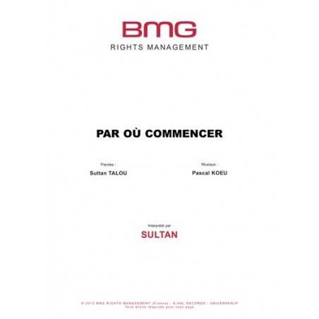 PAR OÙ COMMENCER