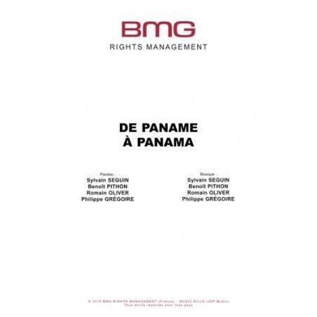 DE PANAME À PANAMA