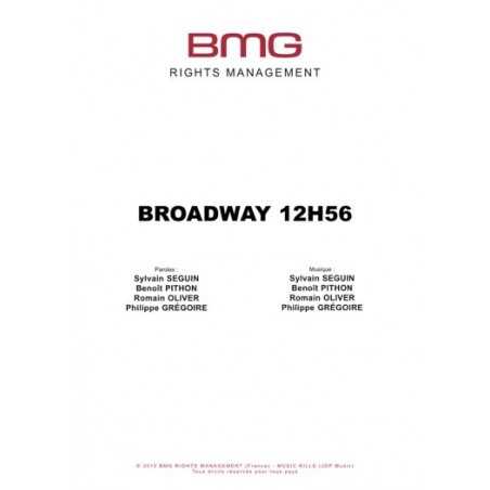 BROADWAY 12H56