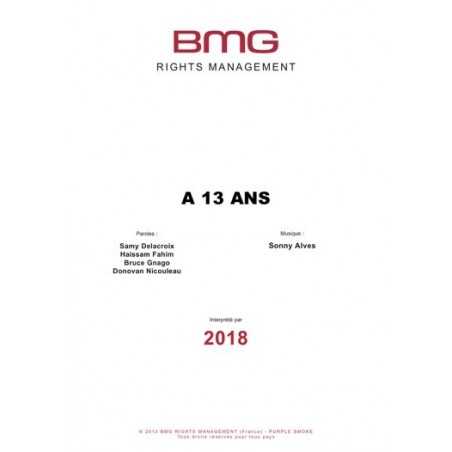A 13 ANS