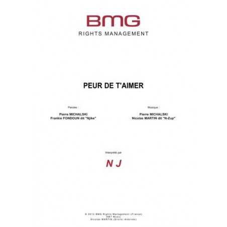 PEUR DE T'AIMER