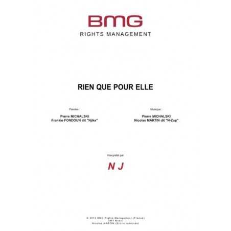 RIEN QUE POUR ELLE
