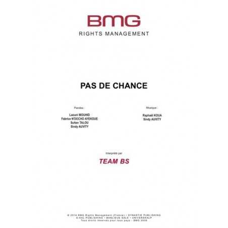 PAS DE CHANCE
