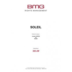 Partition SOLEIL SELIM