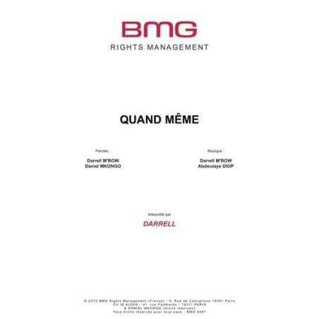 QUAND MÊME