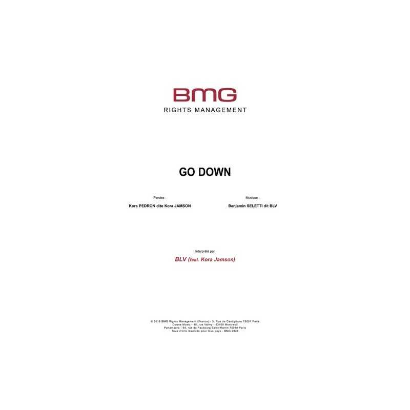 Partition GO DOWN BLV