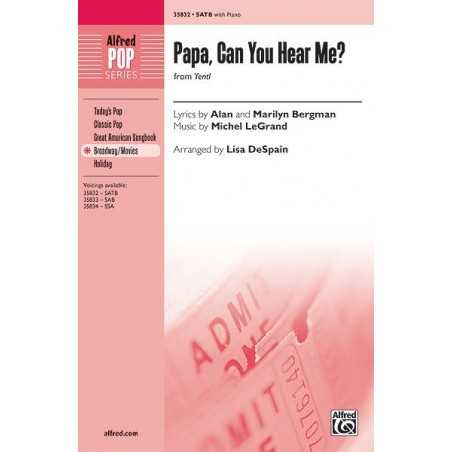 PAPA, CAN YOU HEAR ME ? (SATB)