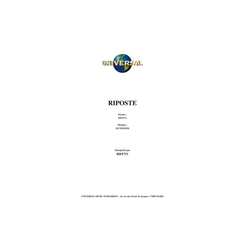 Partition RIPOSTE BIFFTY