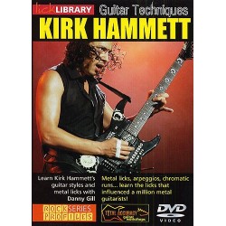 DVD GUITAR TECHNIQUES KIRK HAMMET