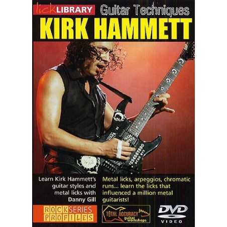 DVD GUITAR TECHNIQUES KIRK HAMMET