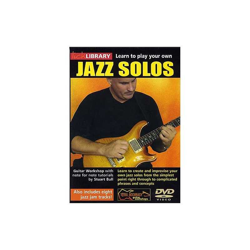 DVD LEARN TO PLAY YOUR OWN JAZZ SOLOS