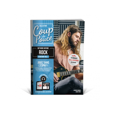 COUP DE POUCE - DÉBUTANT GUITARE ROCK VOL.1