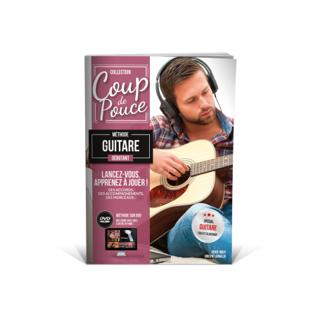 COUP DE POUCE - DÉBUTANT GUITARE (+DVD)