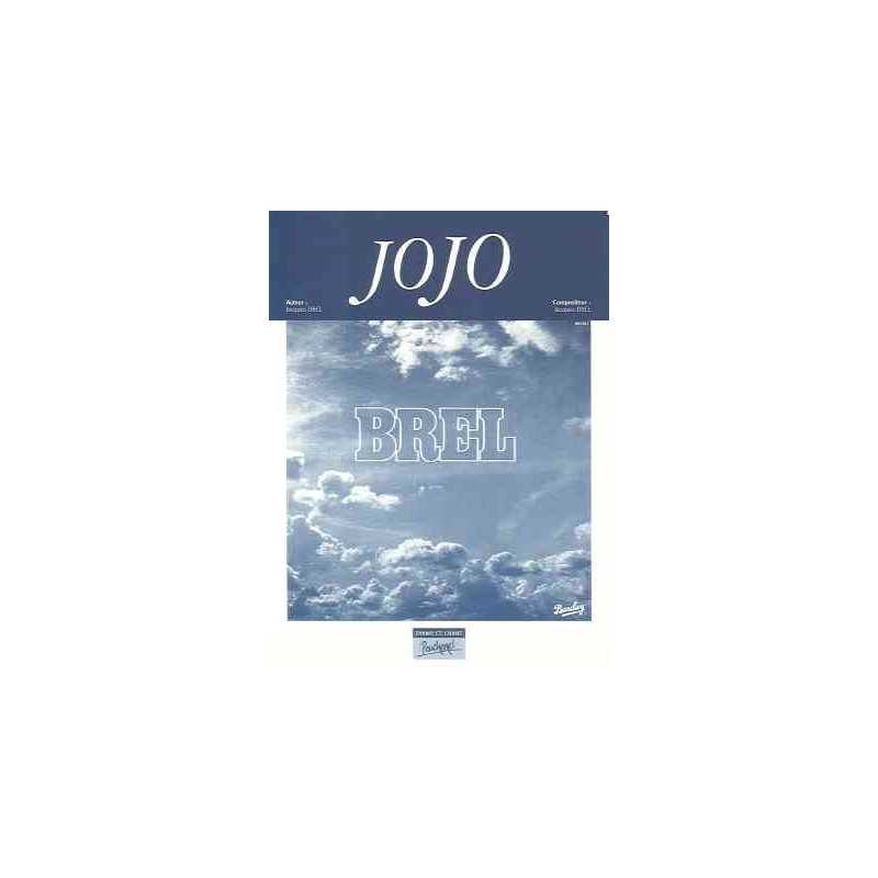 Partition JOJO Jacques Brel