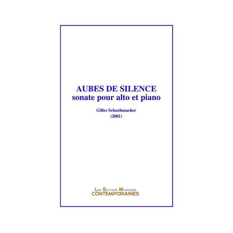 AUBES DE SILENCE Sonate pour Alto et Piano