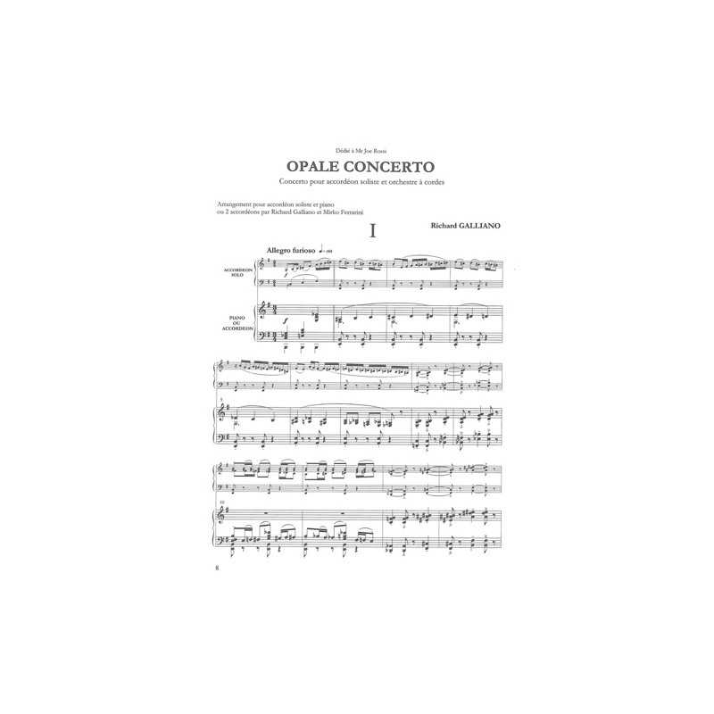 RICHARD GALLIANO OPALE CONCERTO