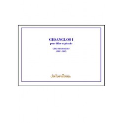 GESANGLOS I (flûte et Piccolo)