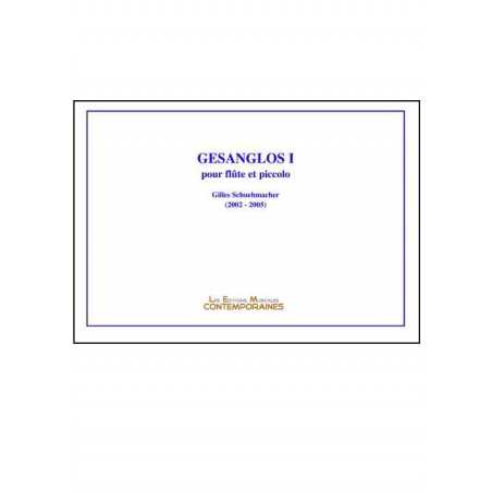 GESANGLOS I (flûte et Piccolo)