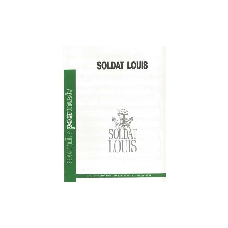 Sheet music SOLDAT LOUIS