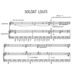 Sheet music SOLDAT LOUIS