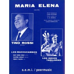 Sheet music MARIA ELENA Tino Rossi