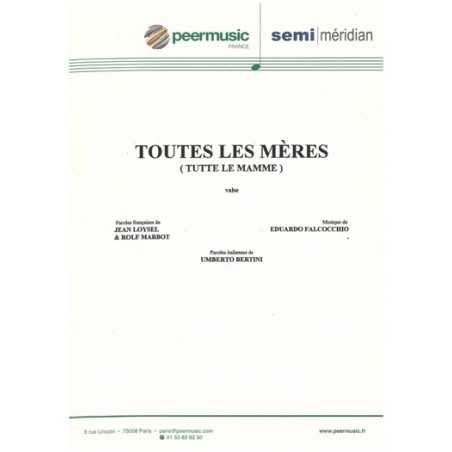 TOUTES LES MÈRES (TUTTE LE MAMME)