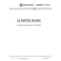 Sheet music LE RAPIDE BLANC Marcel Amont