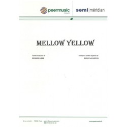 Sheet music MELLOW YELLOW Donovan